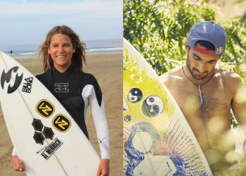 Melanie Giunta y Cristóbal de Col se coronan campeones absolutos del Surf Nacional 2021