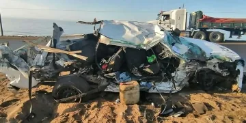 Arequipa: murió el policía que resultó gravemente herido tras accidente en Chala