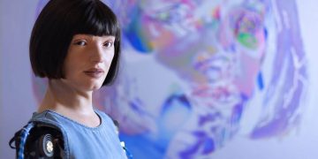 Ai-da, la robot que escribe poesía y crea obras de arte