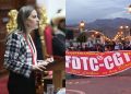 Trabajadores del Cusco declaran persona no grata a María del Carmen Alva por su “paquete antilaboral”