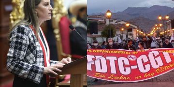 Trabajadores del Cusco declaran persona no grata a María del Carmen Alva por su “paquete antilaboral”
