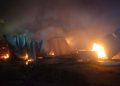 Tumbes: Incendio arrasó con dos viviendas rústicas en Aguas Verdes
