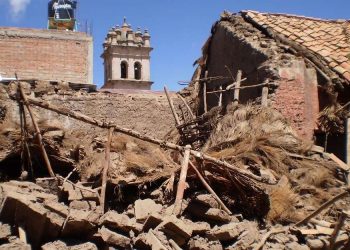 Puno: fuertes lluvias dañan 12 casas y causan derrumbes