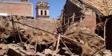 Puno: fuertes lluvias dañan 12 casas y causan derrumbes