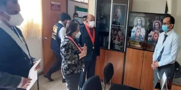 Jefa de la Ocma continúa con inspección de labores en la Corte de Lambayeque