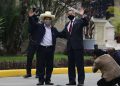 Pedro Castillo se reunió con Francisco Sagasti a horas de saber si se admite o no la vacancia