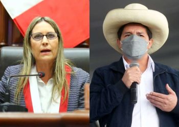 Pedro Castillo es notificado por María del Carmen Alva sobre moción de vacancia en su contra