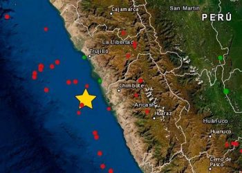 Temblor de magnitud 5.0 se sintió en Áncash esta tarde, según IGP