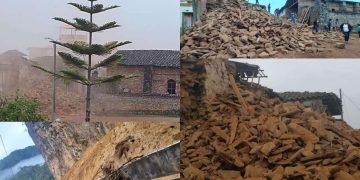 FOTOS | Terremoto en Amazonas: sismo deja la iglesia de La Jalca Grande en ruinas, casas colapsadas y derrumbes en carreteras