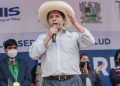 Pedro Castillo visitó Loreto y no se pronunció sobre la renuncia de Avelino Guillén