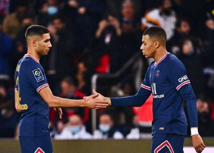 hakimi-mbappe-cap