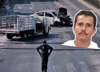 Operativo policial tras ataque con vehículos incendiados vinculado a Rubén Oseguera Cervantes, alias ‘El Mencho’, en México.