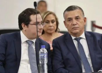 Daniel Urresti en audiencia judicial tras anulación de su condena por el caso Bustíos
