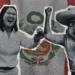 Keiko Fujimori y Roberto Sánchez en un diseño gráfico sobre el conteo de votos de la segunda vuelta presidencial en Perú.