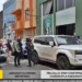 Operativo policial en Trujillo con camionetas y agentes tras el cuádruple asesinato y secuestro