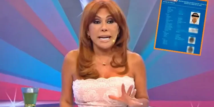 Magaly Medina revela amenazas en su contra y muestra número telefónico registrado en Trujillo