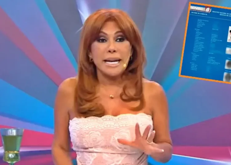 Magaly Medina revela amenazas en su contra y muestra número telefónico registrado en Trujillo