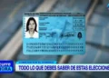 Imagen referencial del DNI peruano utilizada en informes sobre comicios electorales y trámites oficiales.