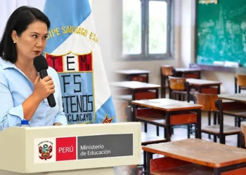 Keiko Fujimori declara sobre expulsiones escolares y nuevas normas de disciplina en colegios del Perú.