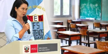 Keiko Fujimori declara sobre expulsiones escolares y nuevas normas de disciplina en colegios del Perú.