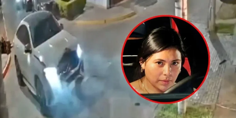Conductora liberada en Trujillo tras atropellar a vigilante y cámaras de seguridad del accidente.